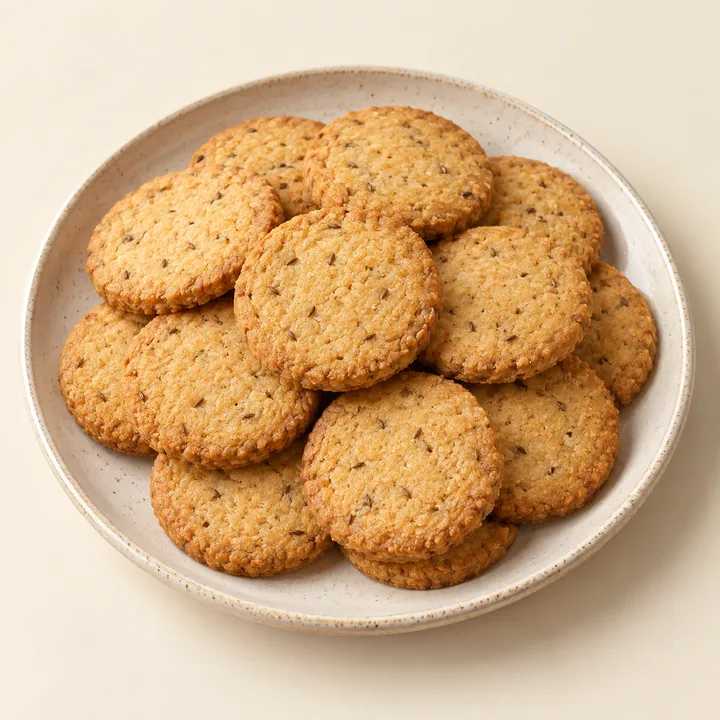 Ajwain Atta Biscuits