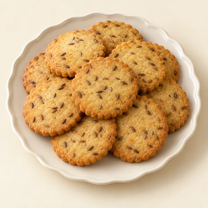 Jeera Atta Biscuits